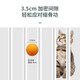 Cat fence, indoor anti-jump, anti-jailbreak, indoor anti-cat fence, cat cage, anti-jump, heightening isolation, installation width 154 to 159cm, 1.8m high middle part, unlocking, springing back and closing the door regularly