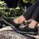 Zuli Jianai Daddys Schuhe mit einem Fuß, mittleren und älteren Menschen Wanderschuhe, Daddy's Schuhe Freizeitwanderschuhe, G1506 Blue 41