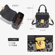 CLEVER / KETCH Bag Women's 2025 New Fashionable Mobile Phone Bag Crossbody Girls High-end Fashionable Birthday Gift Valentine's Day Gift for Girlfriend Black [Rabbit Pendant]