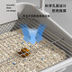 Hoopet Dog Toilet Anti-Fat Small Dog Stainless Steel Dog Sand Basin Urinal Basin Pet Special Toilet Dog Dog Shit Artifact M Code [Pad 21mm]