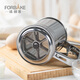 FOR BAKE semi-automatic handheld flour sieve filter mesh baking tool leaking mesh cup type sugar powder spreader double mesh flour sieve FB59612