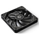 ID-COOLING12CM薄扇 12015无光机箱风扇黑色 超薄15mm规格 适用ITX下压式电脑散热器改装 TF-12015-K