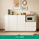 Quanyou Home Modern Simple Dining Side Storage Cabinet Living Room Storage Cabinet Kitchen Preparation Cabinet Wall Furniture