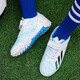 Tangcun Football Chaussures pour enfants tf ongles brisés Velcro pour garçons et filles Élèves de l'école primaire professionnels Formation de tailles pour enfants de taille spéciale 6199 Bailan Velcro 29 Taille de chaussures de sport standard