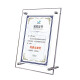 Weidian WEIDIAN acrylic certificate photo frame display card horizontal and vertical dual-use trademark registration certificate photo frame table authorization certificate honorary certificate patent certificate desktop card holder