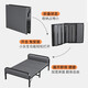 Haixifang (keine Installation) Klappbett Einbett Büro Mittagessen Mittagessen Haushalt Einfaches Bett Begleites Bett Hartes Board HC01 verbessert weiche Beutel Doppelbett-1,0 Meter breit doppelt faltet