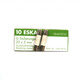 ESKA ceramic fuse 5x20 with sand slow T1H250V ceramic tube with arc extinguishing sand 800mA box
