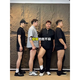 7 best products ice silk micro-flare casual pants for men summer scimitar droop suit pants slim and long pants for men SBXS-C911 black 4XL
