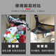 
Car net bag storage bag Car storage net bag Car interior supplies collection Self-driving tour large storage elastic storage net bag Roof storage storage net STWIN upgraded roof net bag red