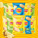 Patata Chips de Lay Mezclada con múltiples sabores 40g*10 paquetes 400 g de bocadillo Pepsi Food