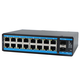 AOPRE (Internet Opere) Interruptor de grado industrial Gigabit 2 Light 4 Light 8 Electric 16 Electric 24 Electric Fiber Converter Extender Protection Instalación de riel Poe Instalación de riel Gigabit 2 Light 16 Electric (T6216G-SFP) No está equipado con suministro de alimentación