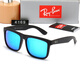 Tyrannosaurus 2023 new sunglasses European and American original single women's high-end glass sunglasses women black frame black gray film