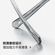 MOLSION陌森眉架眼镜架肖战同款男女眼镜框可配度数防蓝光眼镜MJ6180 B15银色|亮黑 单镜框