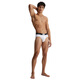 Calvin Klein CK男士三角内裤 3条装 送男友礼物 000NB3527A 6H3黑白灰 XL 
