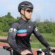 Capitaine Tass (TOSUOD) Vélo de route Suit de cyclisme professionnel à manches longues Spring and Summer Men and Women Absorbent et respirant Vêtements de VTT