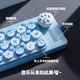 cubyfun口袋音乐键盘光遇电子琴MIDI智能家用便携小钢琴成年人儿童初学者 蓝色猫咪套装|电子琴儿童9-15岁