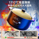 全品屋陶瓷砂锅炖锅煤气灶专用大容量家用煮粥煲汤汤锅传统中式汤煲炖煲 【破损补发】 1L 【干烧不裂】