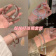 Nuevo estilo chino Estilo antiguo Chino Tendencia nacional Pulsera de tendencia para mujeres Nicho de lujo Nicho de lujo Exquisito Accesorios de borla de Tassel M1390+353 Conjunto de dos piezas