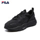 FILA running shoes dad shoes men's running shoes MARS Mars second generation couple retro sports shoes casual shoes black-BK-F12M141116F 41
