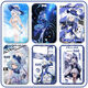 
Genshin Impact Water God Funinga Card Set Student Campus Card Meal Card Bus Card Subway Card School Card Certificate Set with Hanging D Funinga z15277 [Card Set + White Knit Keychain]