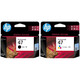 (HP) 47 Cartucho de tinta 4825 4826 4829 4828 4877 Impresora Cartucho de tinta de color negro 47 Negro/1300 páginas + 47 color/700 páginas