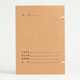 Thai Dark 674G Box de fichier de technologie de papier Kraft importé A4 Nouveau GB standard / T11822-2008 Ligne de fichier de science et de technologie Largeur latérale 40mm 1
