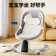 Leyunbao baby rocking chair to coax baby artifact baby electric rocking chair cradle bed 0-1 year old newborn full moon gift box [upgraded backrest board can lie flat and sleep on the side] gray