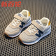 New Balance n574 Children's Sports Shoes Autumn and Winter Genuine Leather Girls Casual Forrest Gump Shoes N-shaped Shoes Baby Shoes Boys Dad Shoes Gray Velcro 23/Inner Length 15CM
