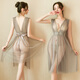Sm underwear passionate midnight charm sexy high-end flirting equipment room fun acacia pajamas bed hot battle free size cheongsam thong gray