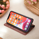 Ju Xiaozhi is suitable for oppoA57 mobile phone case flip leather case PFTM20 wallet card case full-inclusive anti-fall soft inner shell protective case high-end leather magnetic attachment oppo A57 5G [brown]