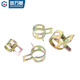 Guwanji Elastic Clamp Stahlgürtel Reifen Feder Stahl Klemme Handklemmschlauch Wasserrohr Ölschlauch Mangan Stahl Klemme Q673 Farbe Zink 8x8x0.6 [20 Stücke]