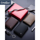 Jinlilai Wallet La billetera genuina de cuero de cuero para hombres Jefe de negocios cortos Cow Whide Hombres 2024 Modelo NUEVO [Estilo One Lychee Fake One Penalty Diez Penalización Diez