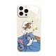 
Fine Ten Cent (MSMF) suitable for Xiaomi couple mobile phone case creative cat and mouse silicone soft edge tempered glass hard shell non-slip and dirty all-inclusive cute cartoon Tom Jerry men and women protective shell [glass lemon yellow] Tom-ABL844Y Xiaomi 10