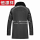 Hengyuanxiang genuine leather windbreaker men's gold mink lining leather jacket lively mid-length mink coat men's fur one-piece men's black 175/XL (suitable for 120-135Jin [Jin equals 0.5 kg])