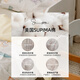 Manxi (Emxee) Kindergärtner Quilt dreiteils Set Pure Cotton Baby Kinderbettwäsche sechs oder siebenköpfig Einhorn-geheime Wörter siebenköpfig Set