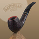 沙芬（SAVINELLI）意大利罗马烟斗石楠木P104过滤烟嘴手工实木烟斗男士进口礼品 【百年经典】【677大号白兰地】