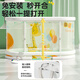 Baby Footprints Baby Swimming Bucket Household Adult Bathtub Baby Children Children Bathing Pool peut s'asseoir et pliable Enfants Baignage seau Large Taille - Adultes Disponible [Aucune installation] Paradis de lion mignon (coffret cadeau)