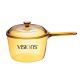 Corning (VISIONS) 1.6L single-handle milk pot, food supplement pot, soup pot, heat-resistant glass pot, stew pot, cooking pot crystal series 16cm