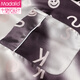 Modal Men's Pajamas 2025 Spring and Summer Ice Silk Long Sleeve Home Summer Thin Ice Silk Large Size Set 6625 L (170)