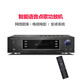 QISHENG power amplifier home 5.1 channel Bluetooth power amplifier supports optical coaxial audio input living room home theater 7.1 power amplifier passive subwoofer power amplifier AV-115 Network AI version (built-in network karaoke system)