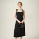 Fan Silan Temperamento francés Diseño de moda Vestido sin mangas para mujeres en el verano 2024 Nuevo 24fs12128 Temperamento Black M