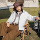 Yalu Plus Chaqueta de terciopelo para mujeres y hombres Versión coreana de una pequeña chaqueta de montañismo a prueba de viento corto y de viento térmico.