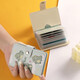 Maiweini niedliche Kartenbeutel für Frauen 2025 Neue Kapazität Multi-Kartenposition Anti-Demagnetisierung kompaktes hochwertiger Exquisit Card Clip Bag Cart Green Dinosaur [20 Kartenpositionen + 2 ID-Positionen] 22 Teile