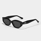 Lunettes de soleil doux Ministre Mentes et femmes mêmes lunettes de soleil yeux de chat Lunes mincelles de protection solaire en plein air