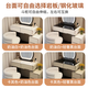 Xinang Dressing Table Bedside Table Storage Storage Small Apartment Dressing Table One-piece Modern Extremely Simple Light Luxurious Bedroom Dressing Table White 60cm Table Cabinet + Baby Chair + Rock Slab