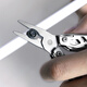NexTool multifunctional tool pliers, folding knife, small combination pliers, small scissors, outdoor equipment, needle nose pliers, small battleship (original color)