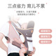 CLCEY婴儿背带一个人带娃0一6月新生婴儿横抱式前后两用抱娃解放双手 克 升级版