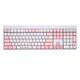 CHERRY German Cherry MX2.0S mechanical keyboard 2.4g Bluetooth wireless wired three-mode typing office code knocking game e-sports macaron customized version wired MX2.0S white matte cat cherry green axis