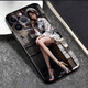 Feix Apple 14Promax Mobile Handy Back Film iPhone14plus/14Pro Farbfilm Lackiertes Handy Aufkleber Jinx Sexy Ledermuster Buntes Schutzfilm Heckfilm/Film PM687 Joy Jinx Zwei-teiliger Paket Apple 14