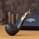 Sharphan (Savinelli) SF handgefertigtes Heather -Rohr 645 Biegung Eimer P427 Paloma Italien importierte 6 -mm -Filterelement für Männer [677 Eierform]